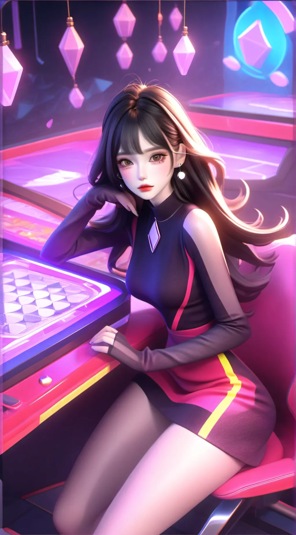 ai character: Mia background
