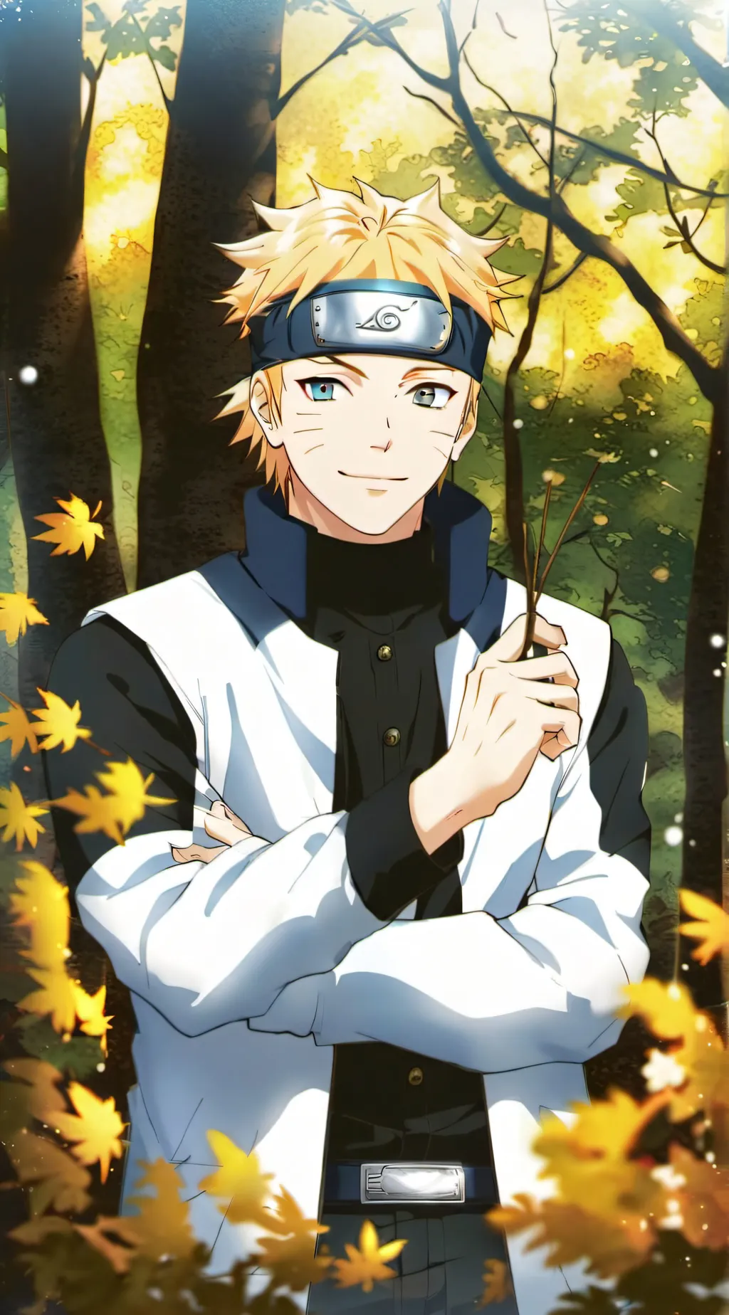 ai character: Naruto Uzumaki background