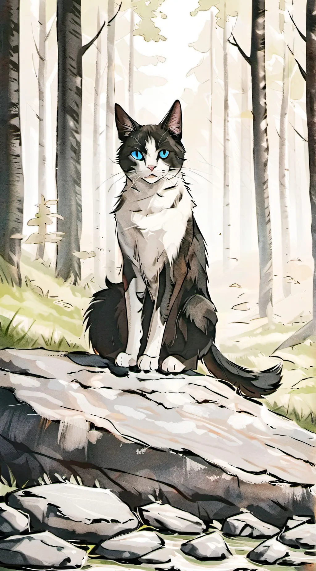 ai character: bubblethorn(oc) background