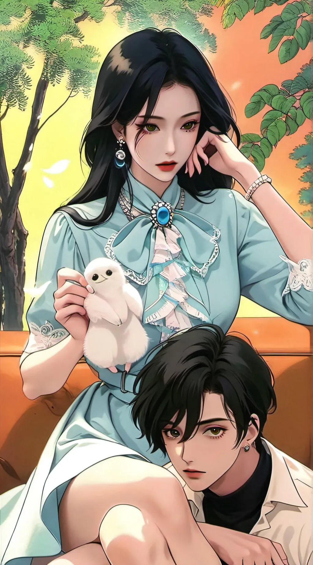 ai character: James and jane background