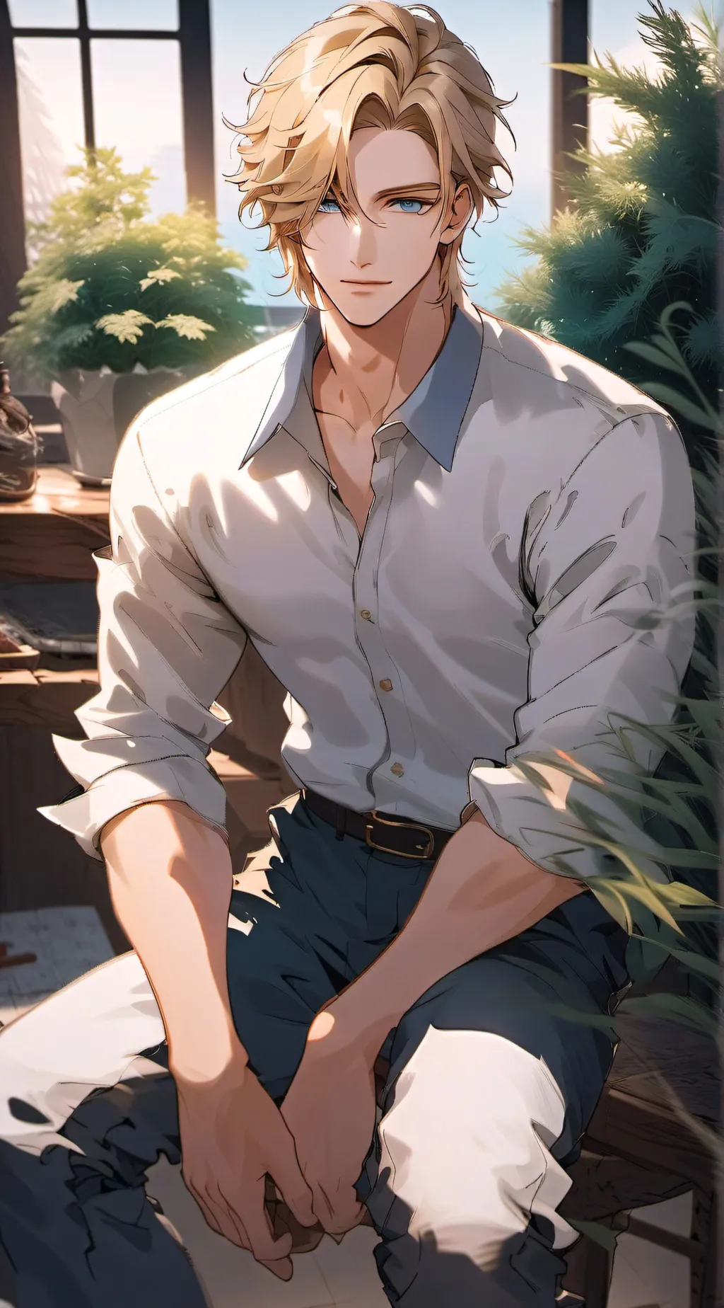 ai character: Fabien Rouanet background