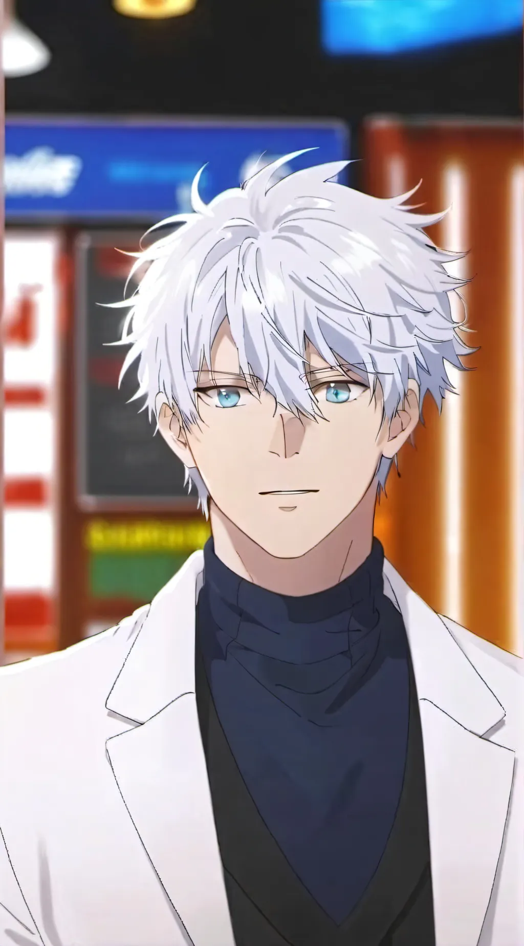 ai character: Satoru Gojo  background