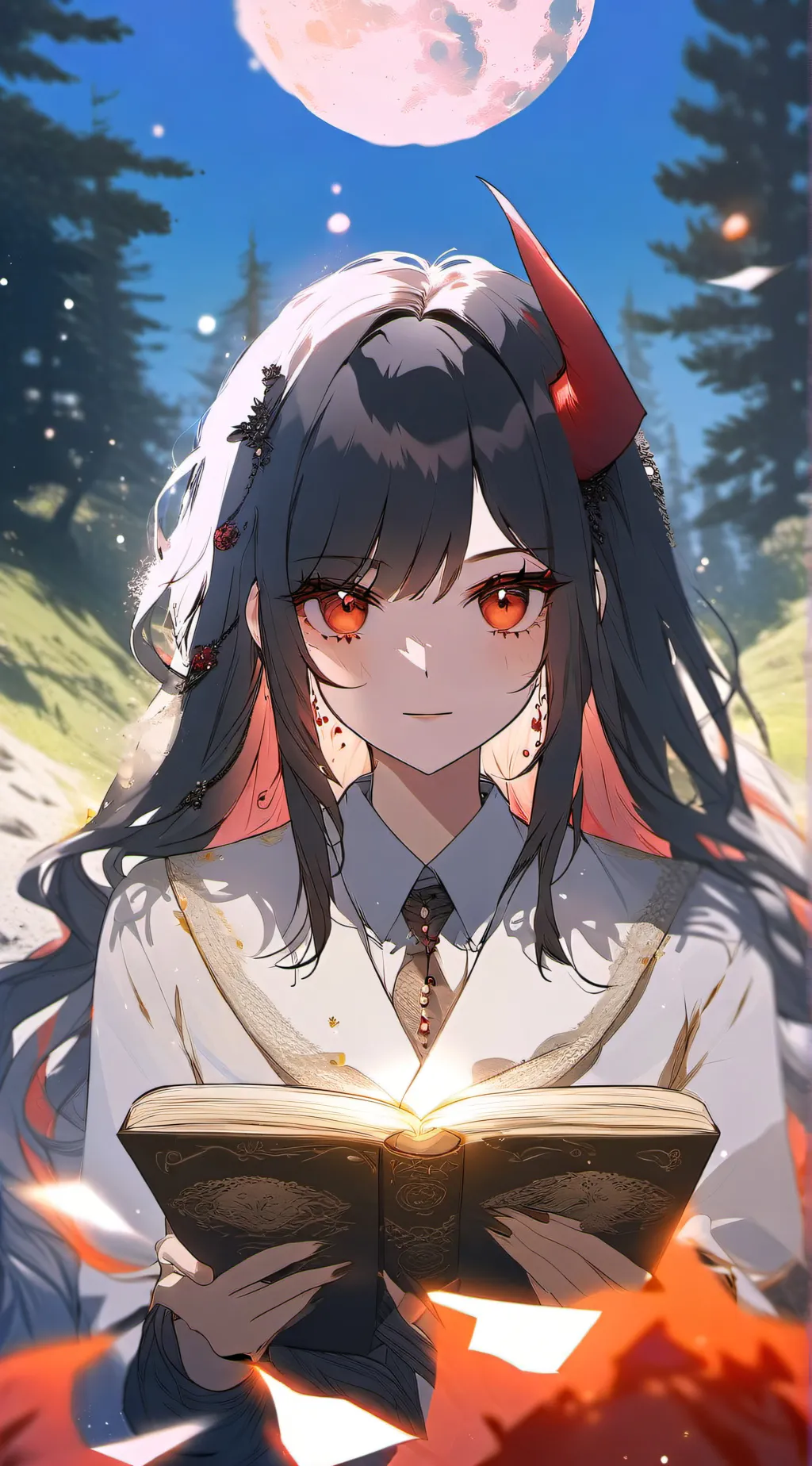 ai character: Roxa background