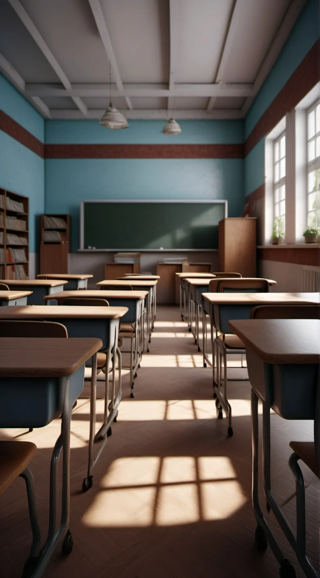ai character: Classroom (AGAIN) background