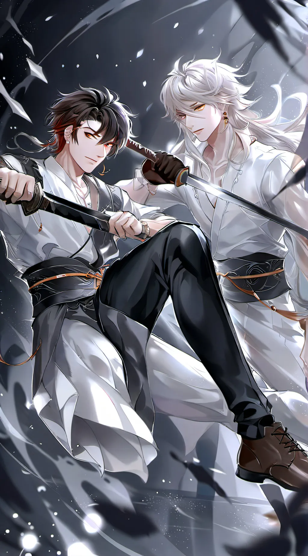 ai character: Engel vs Oliver background