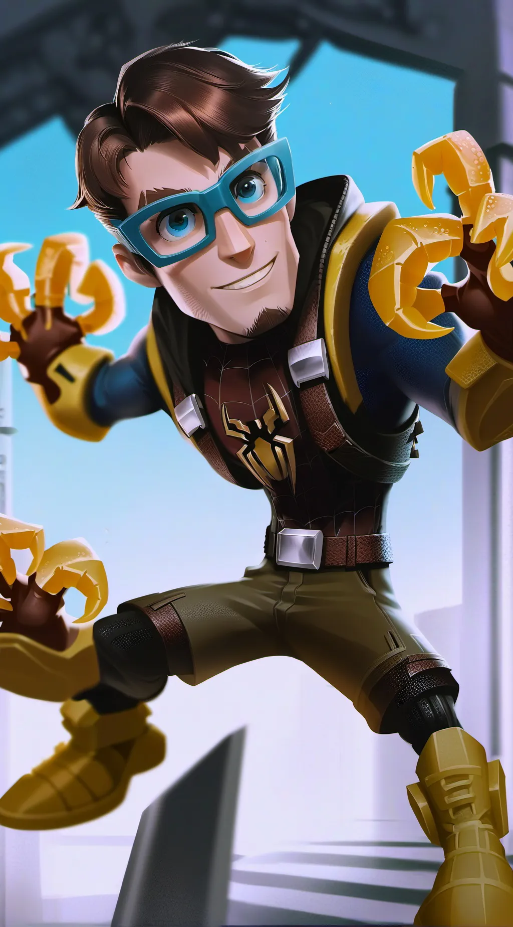 ai character: Dr. Sanders  background