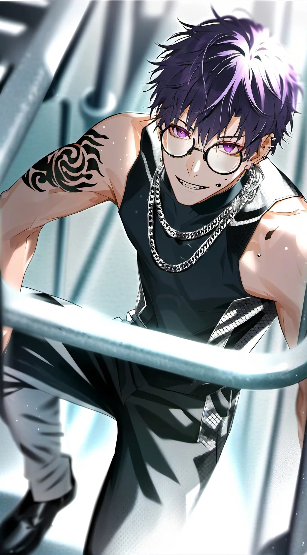 ai character: Jiro Kirisaki background