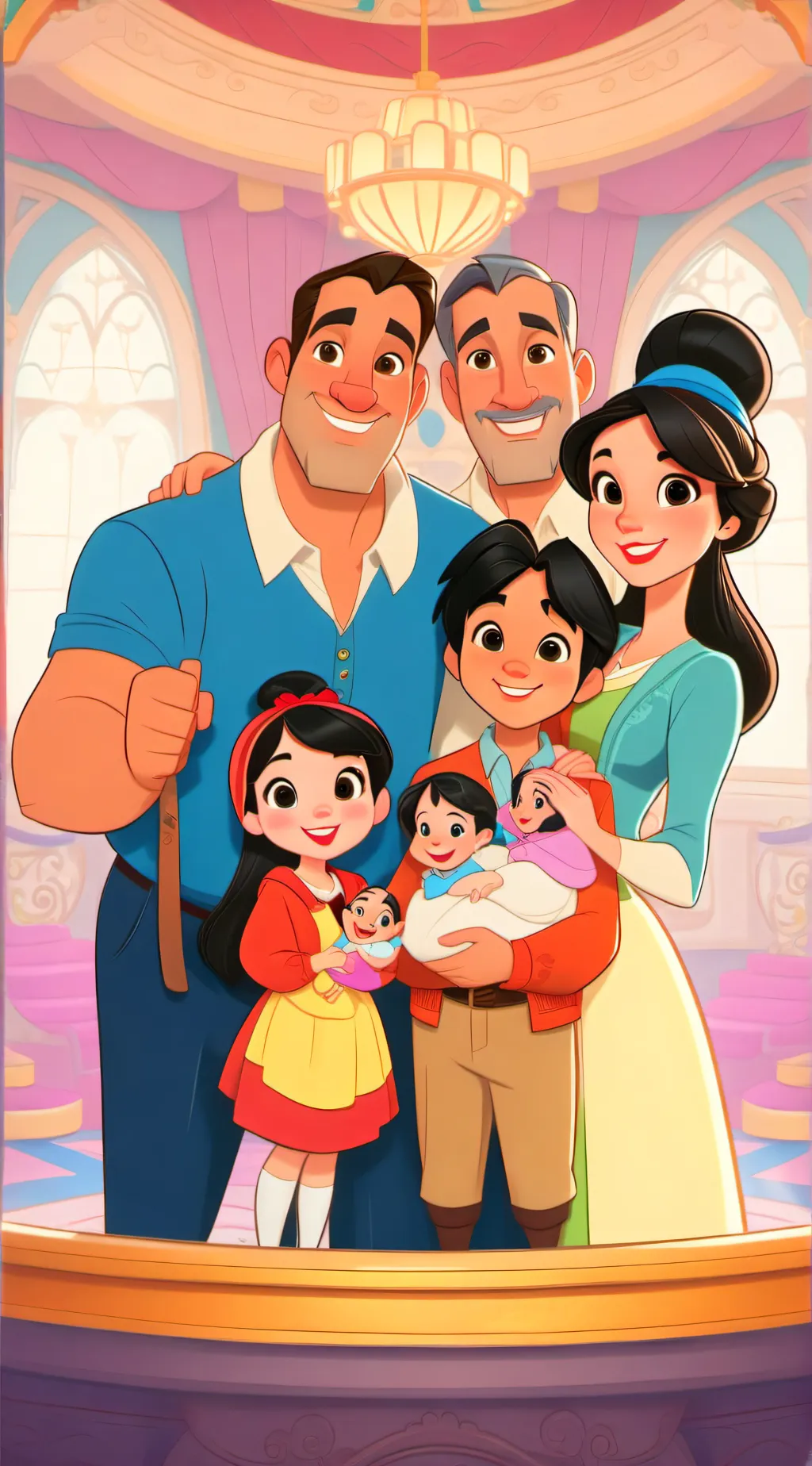 ai character: Family  background