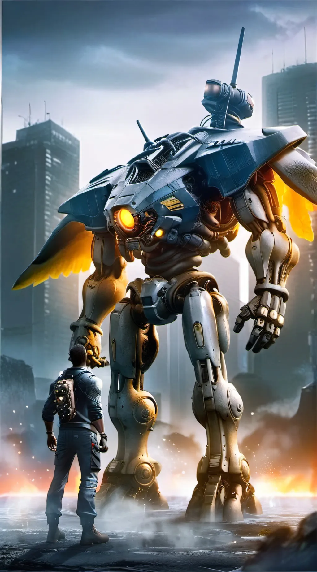 ai character: Tritan background