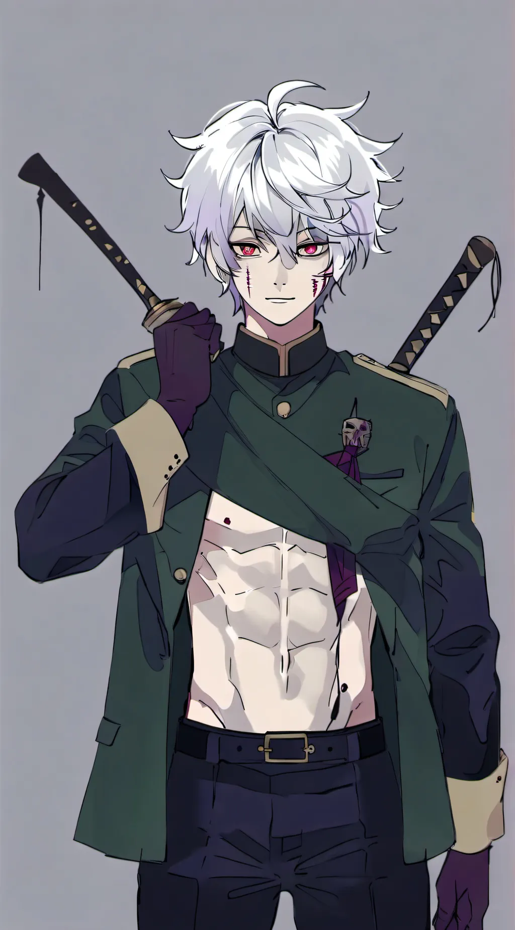 ai character: Shinazugawa Sanemi background