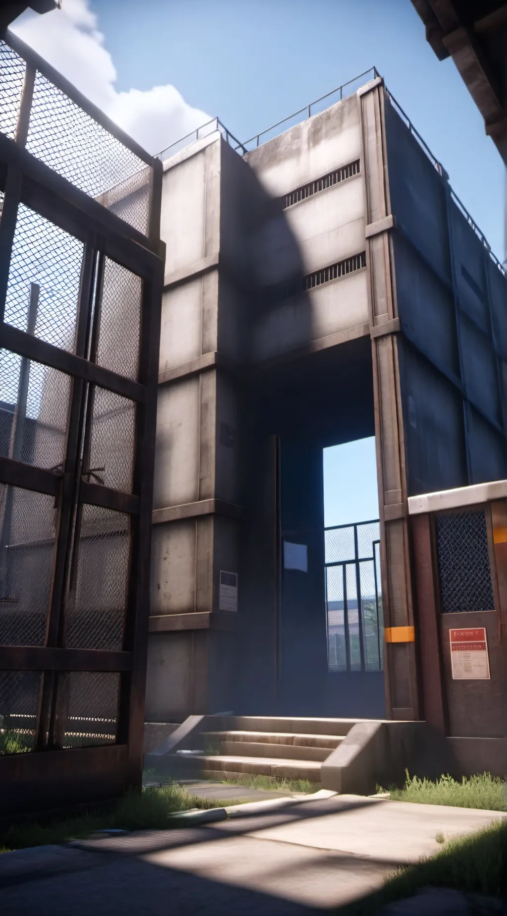 ai character: Prison life background
