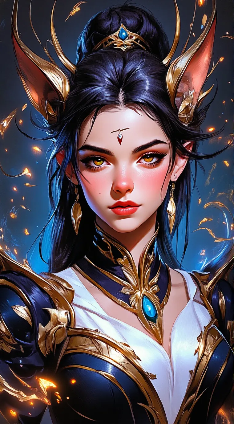 ai character: Luara  background