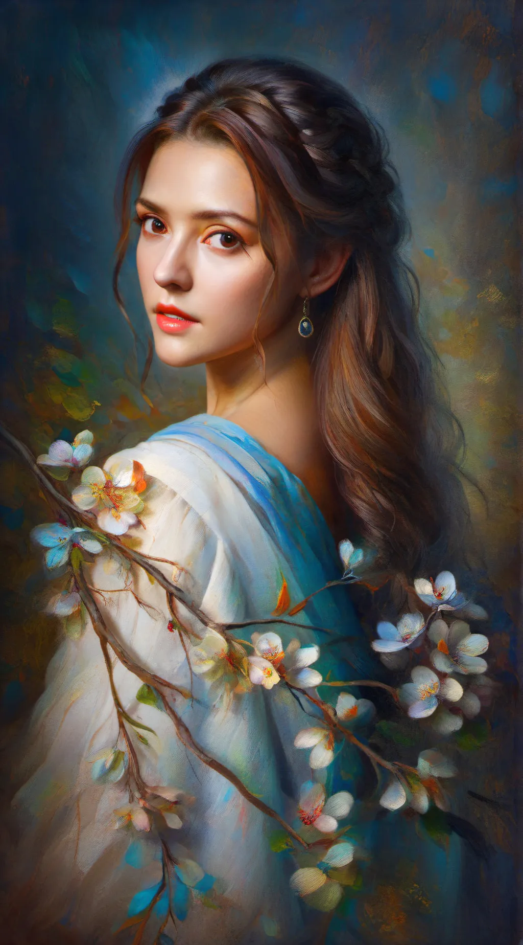 ai character: Arabella  background
