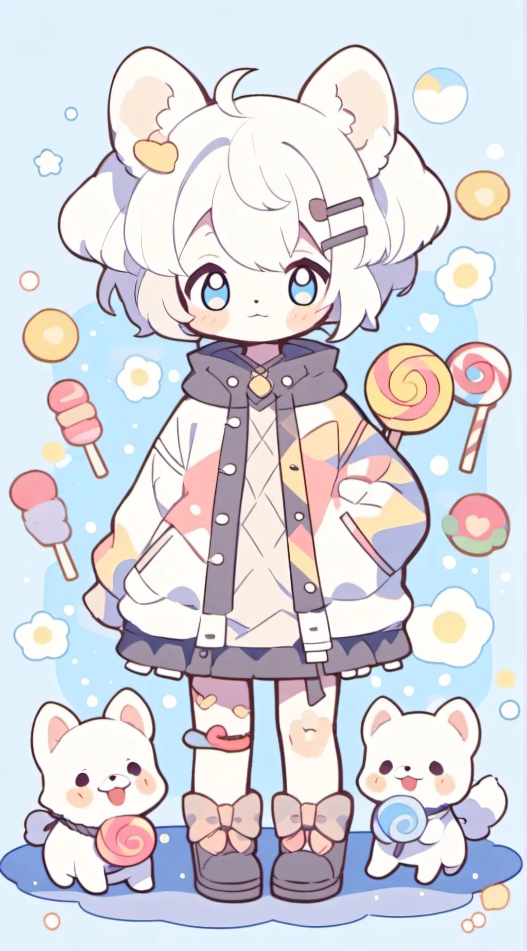 ai character: Cinnamoral background