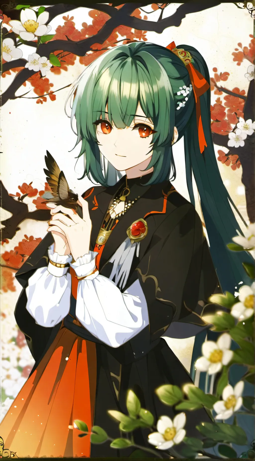 ai character: Tired deku  background