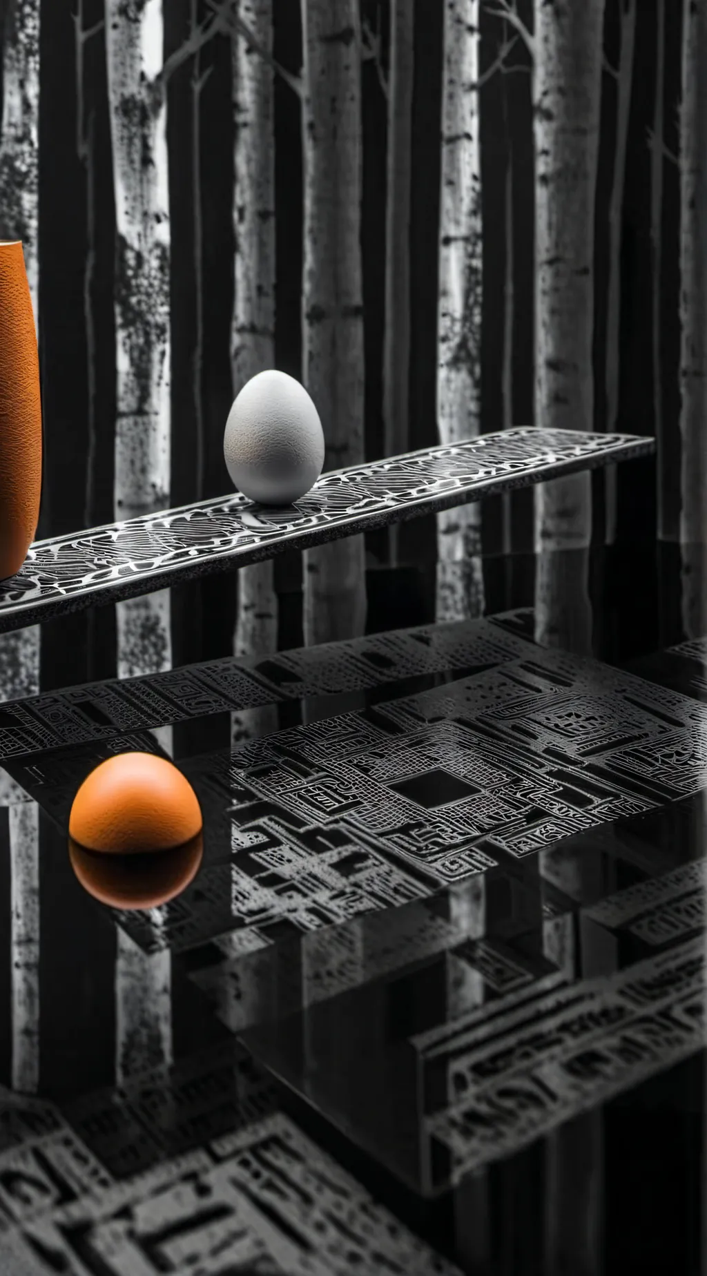 ai character: Egg-God background
