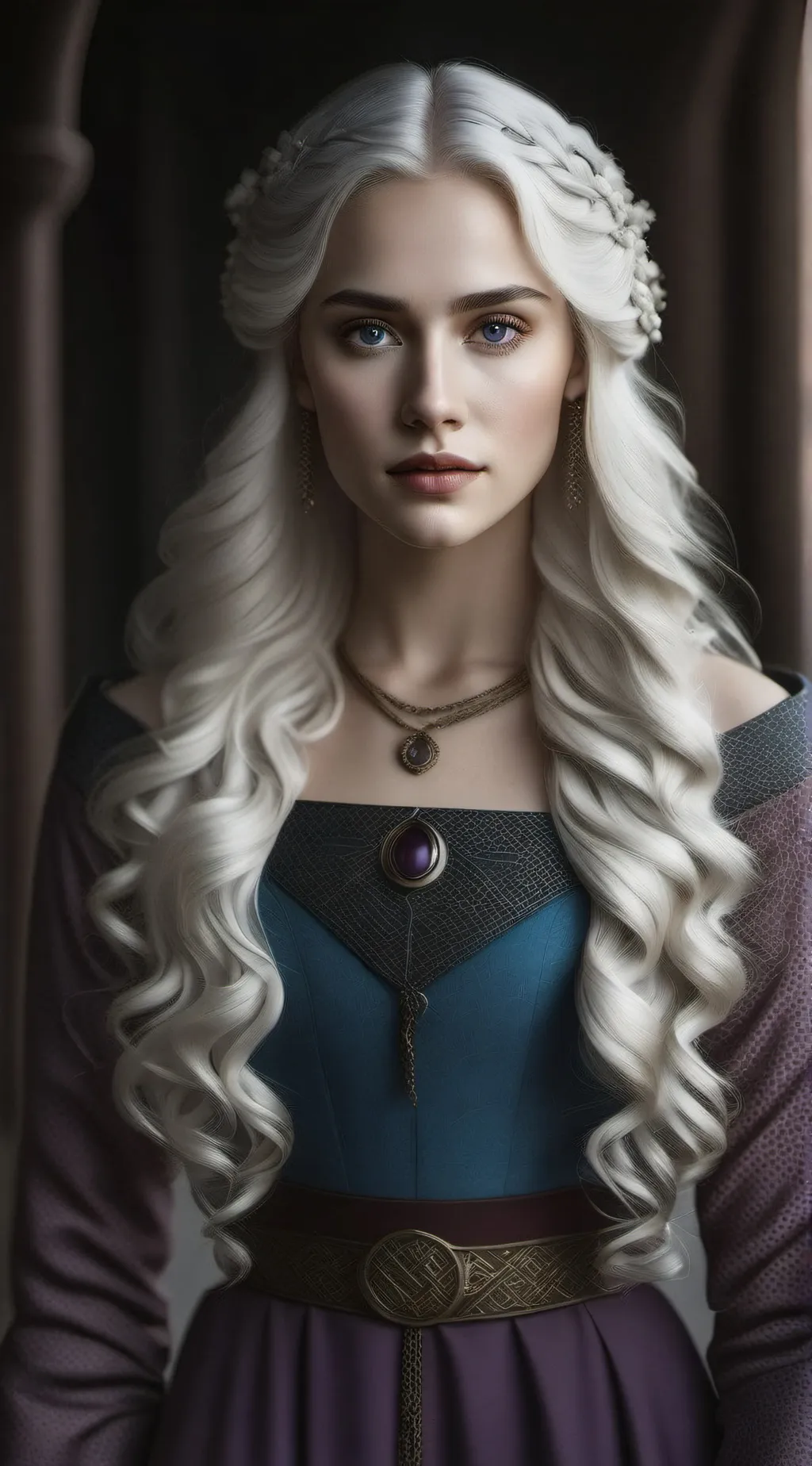 ai character: Valaena Targaryen  background