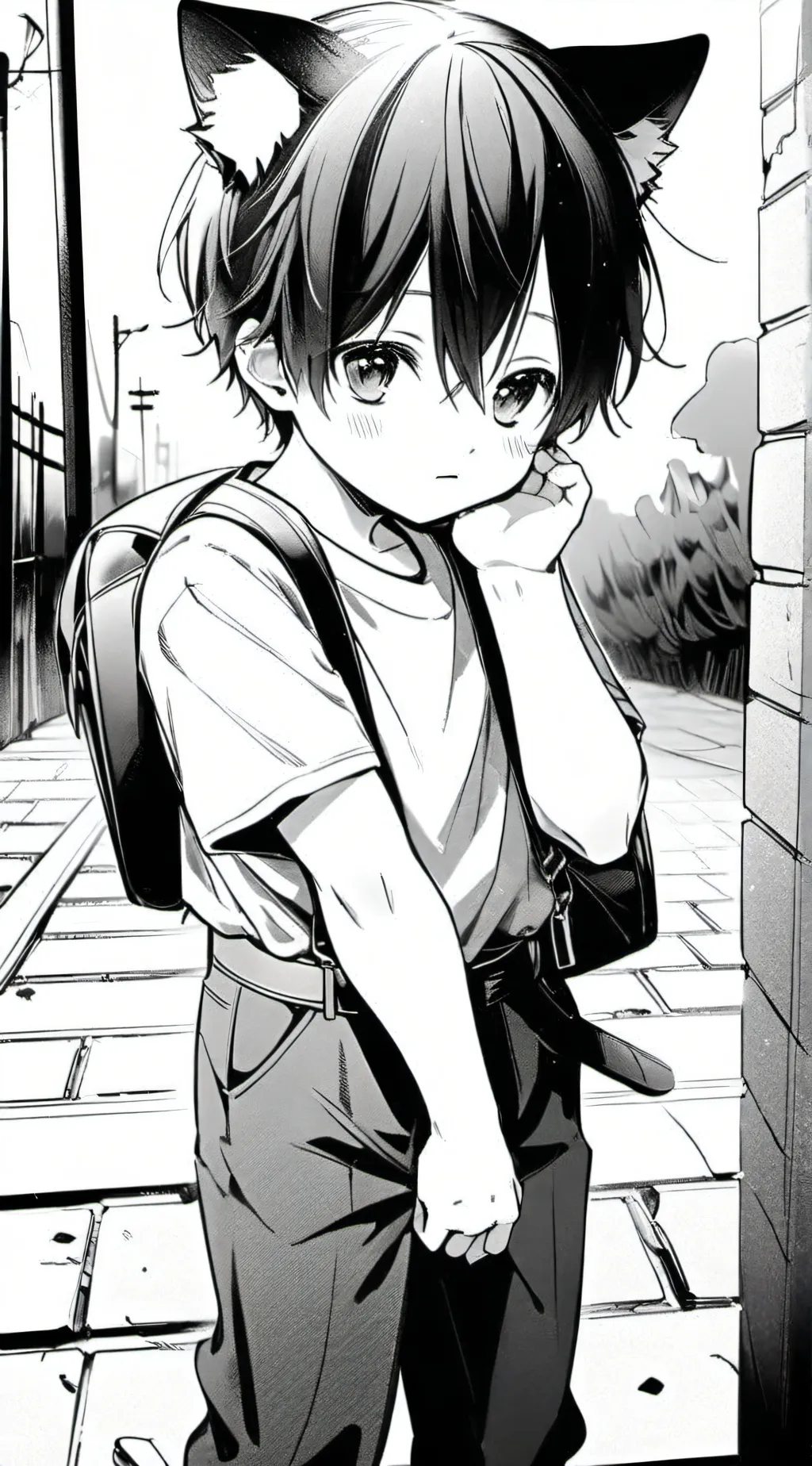 ai character: Akira background