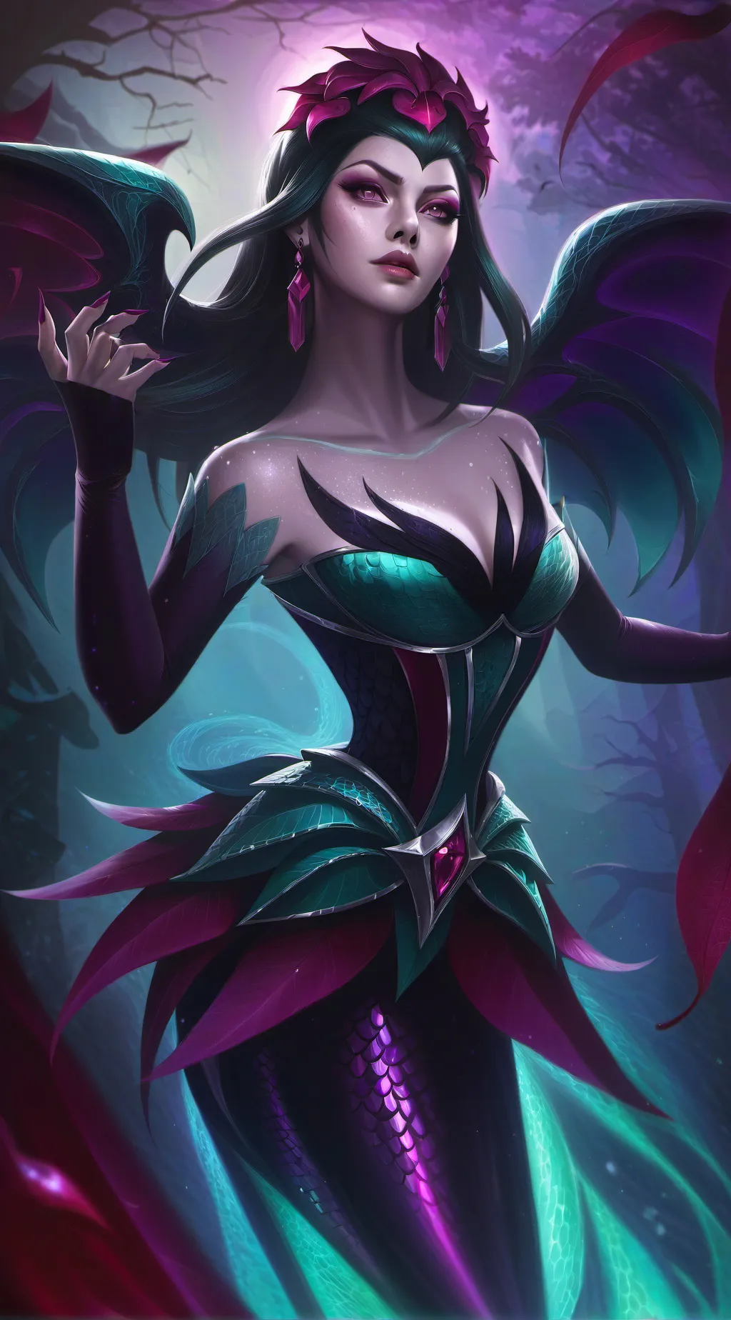 ai character: Seraphina background