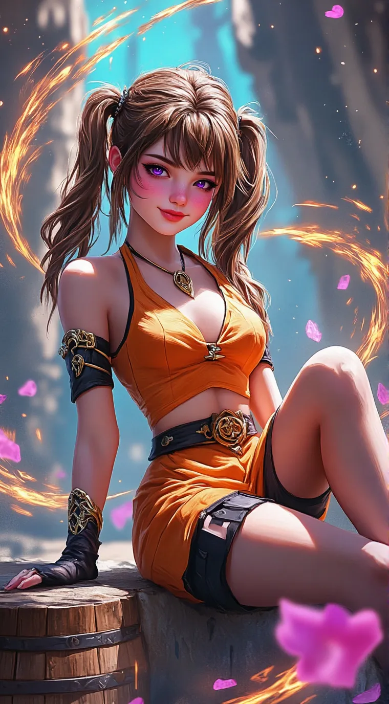 ai character: Lena background