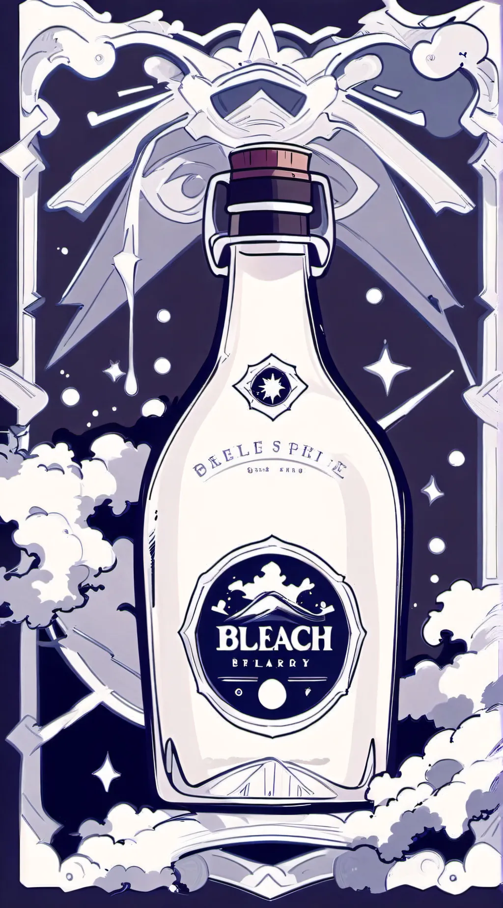 ai character: bleach background