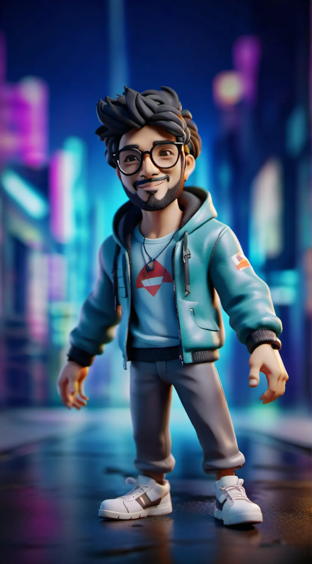 ai character: Marcus Holloway  background