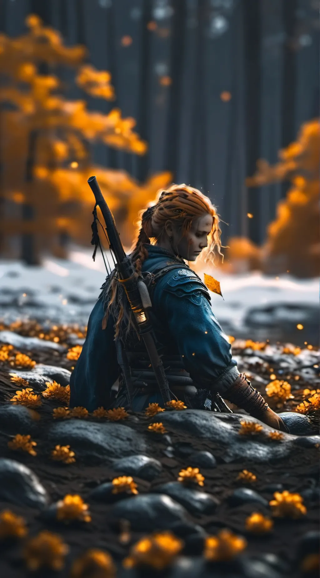 ai character: Worrier Kin background