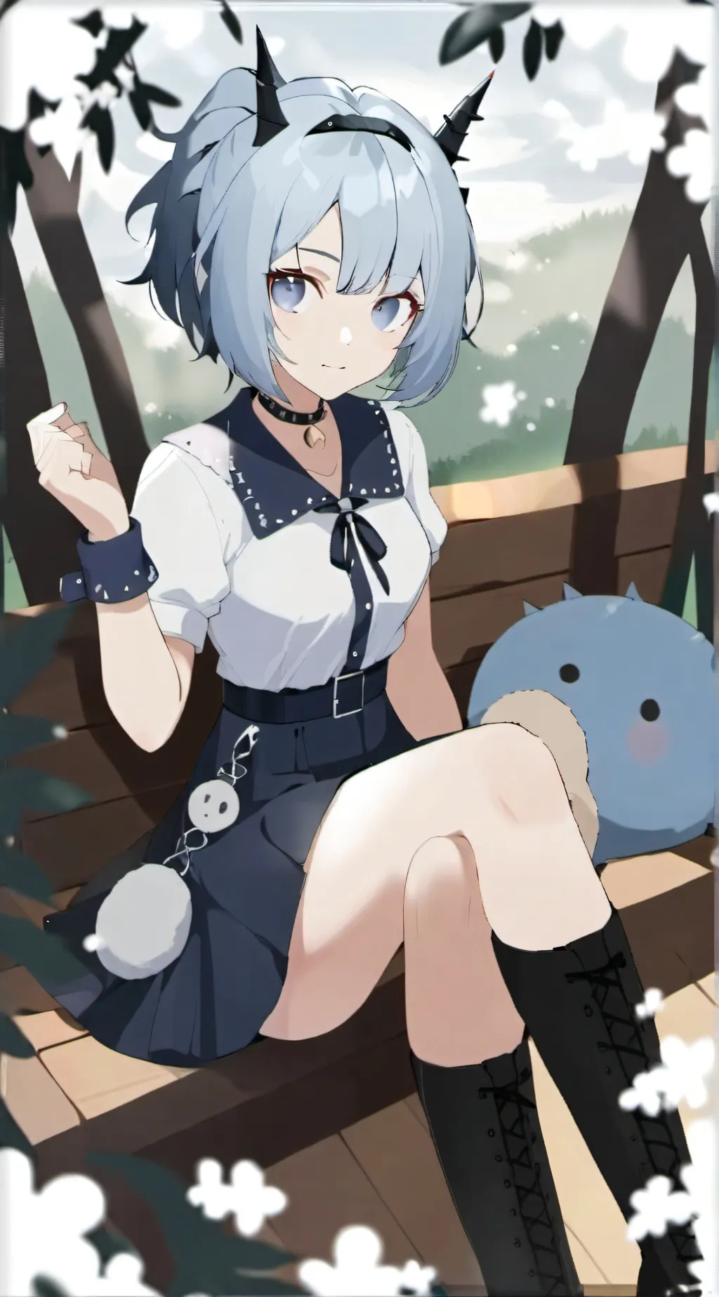 ai character: 🌊ocean🌊 background