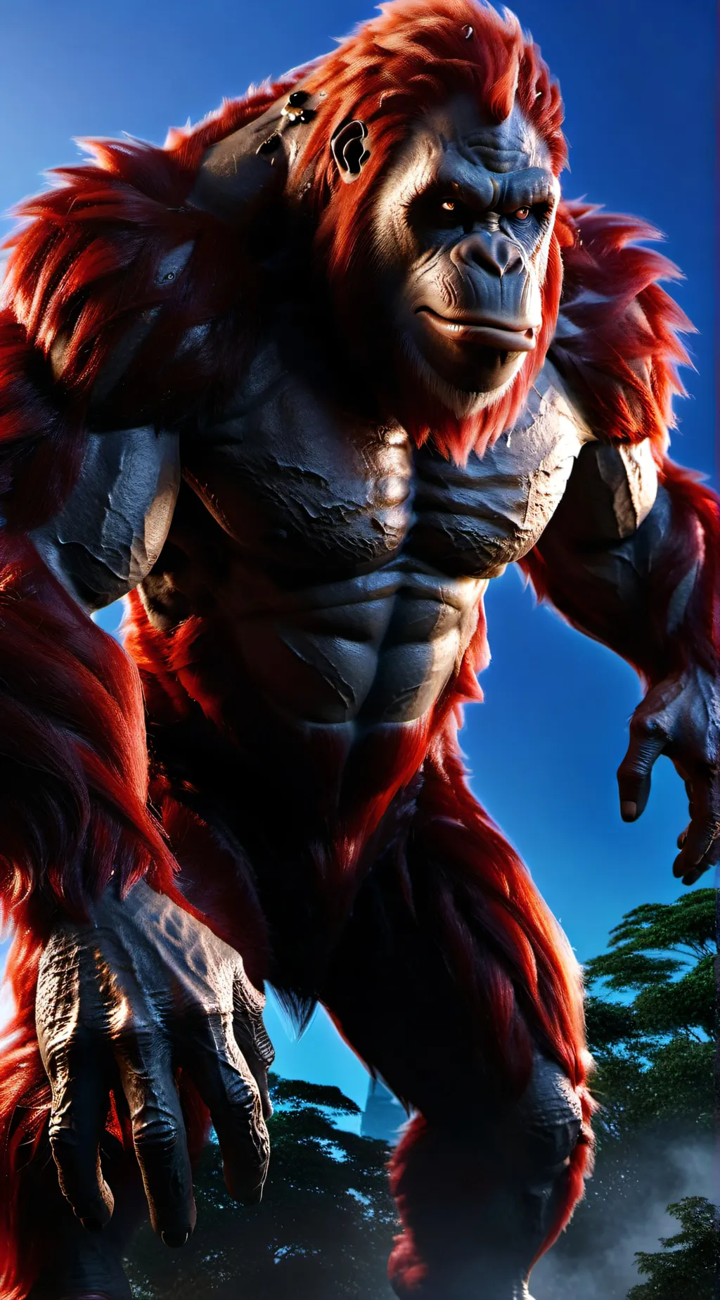 ai character: Skar king background