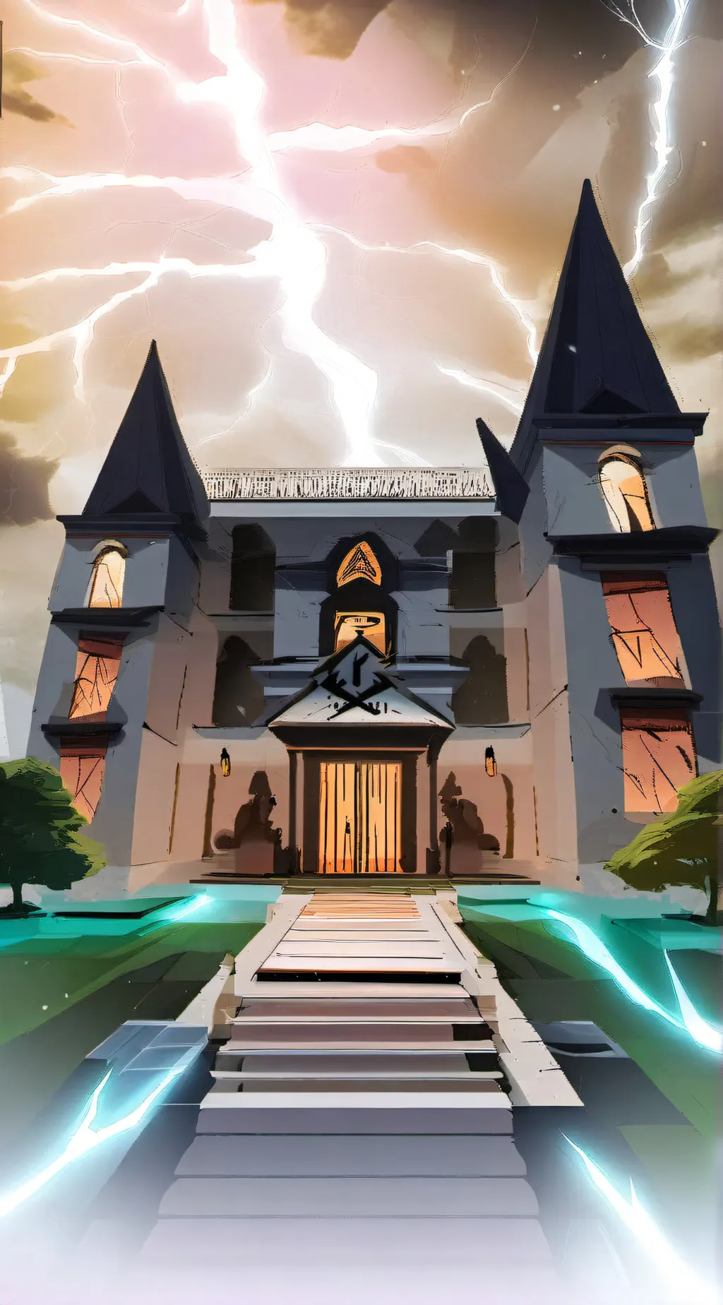 ai character: Hazbin Hotel background