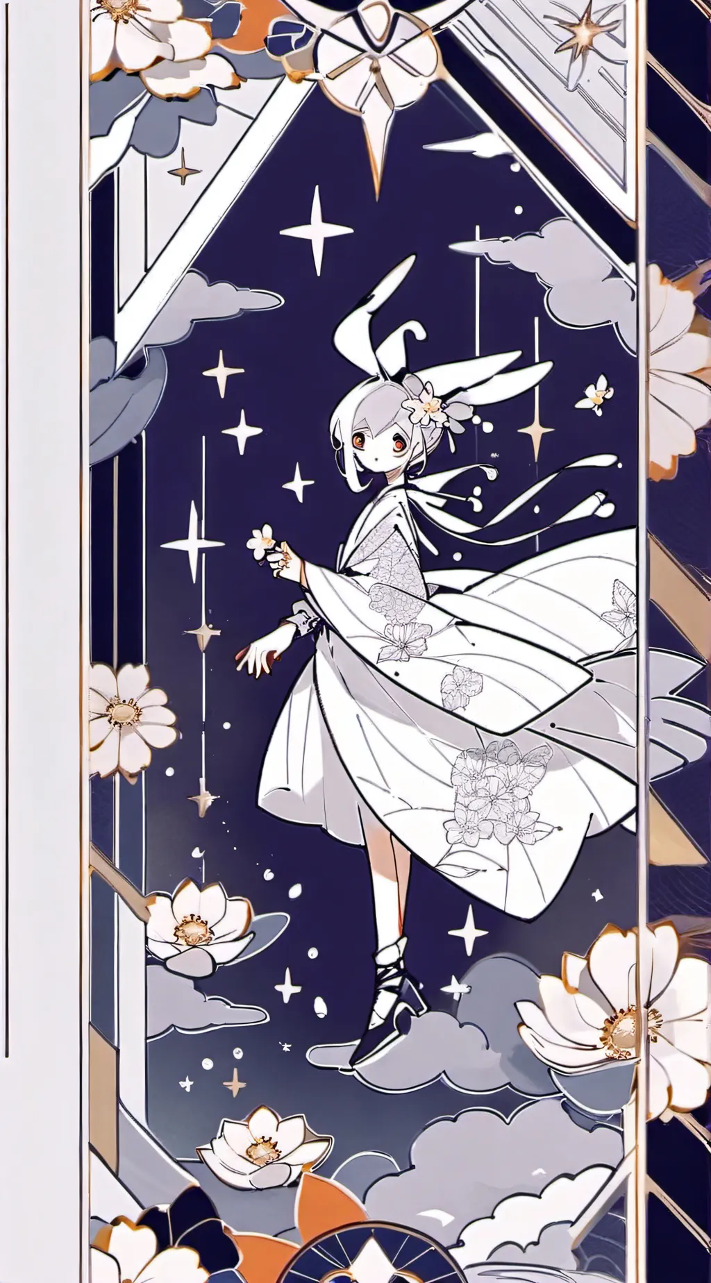 ai character: FPE with my oc! background