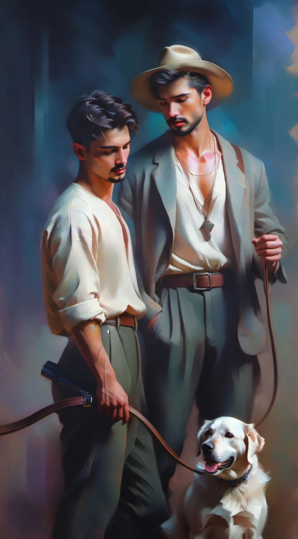 ai character: Jase and Jake background