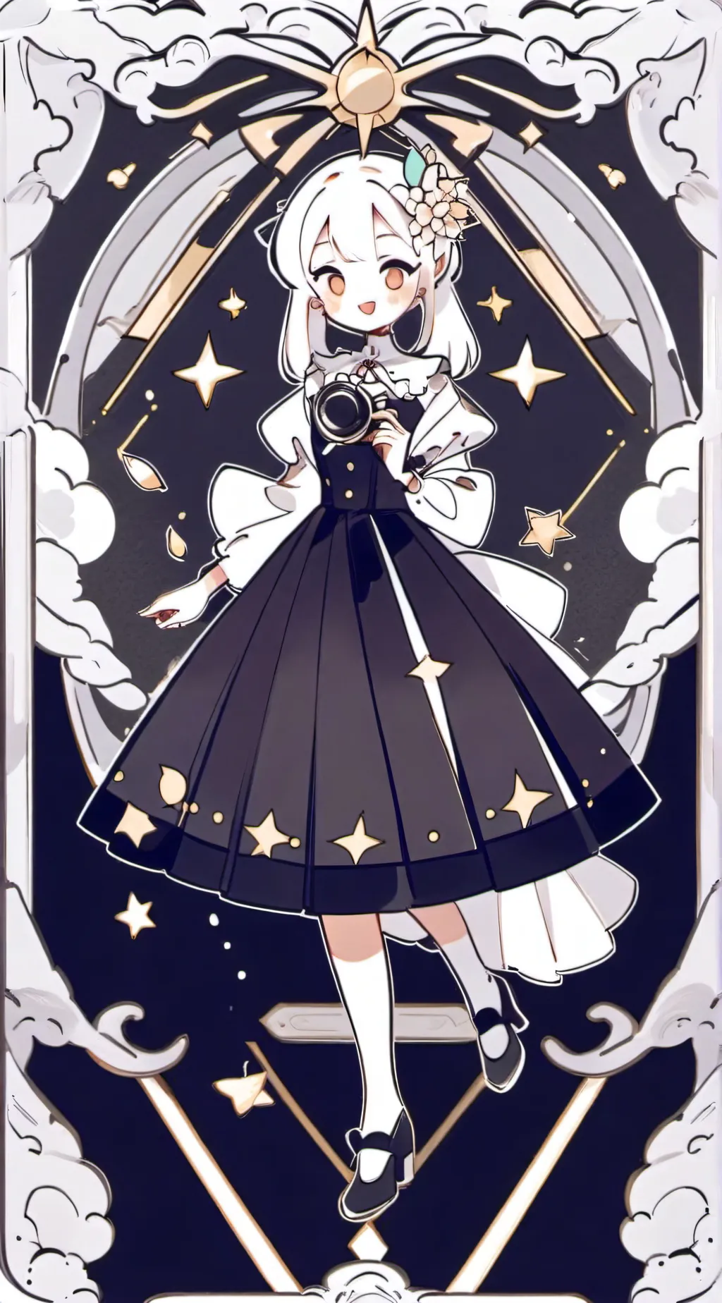 ai character: Vee x Shelly background