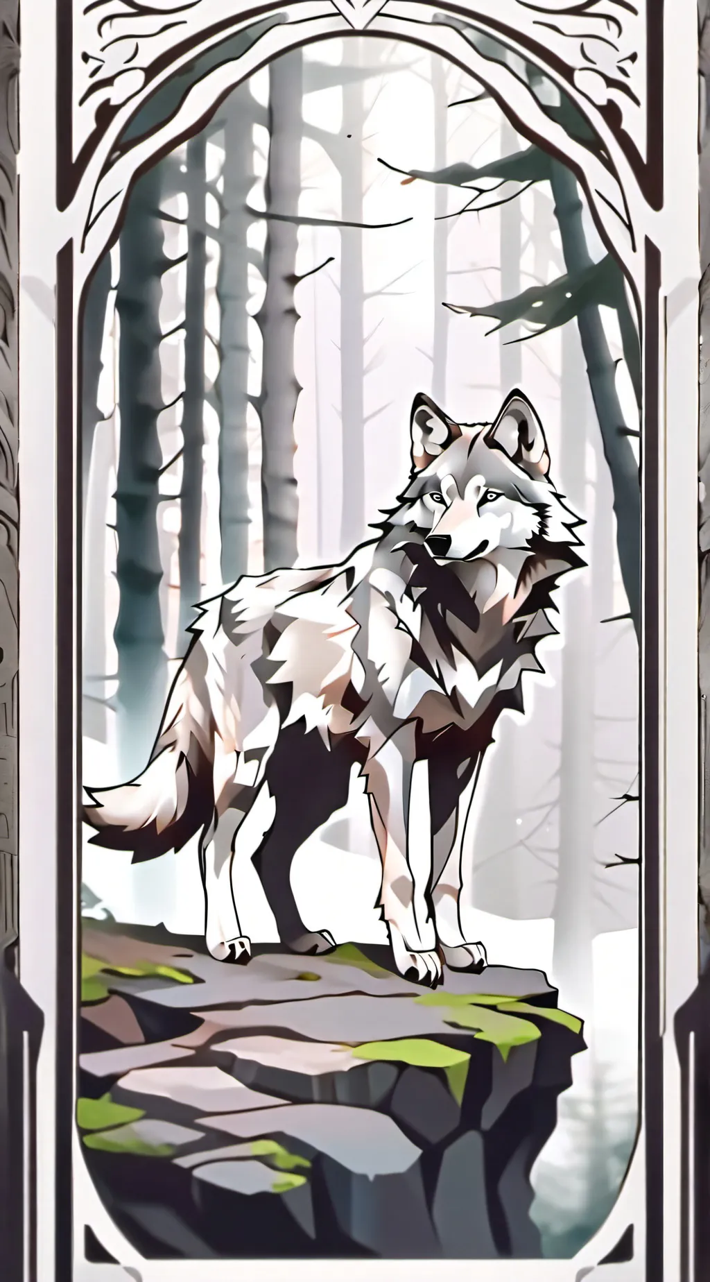 ai character: Wolf Clan in Class background