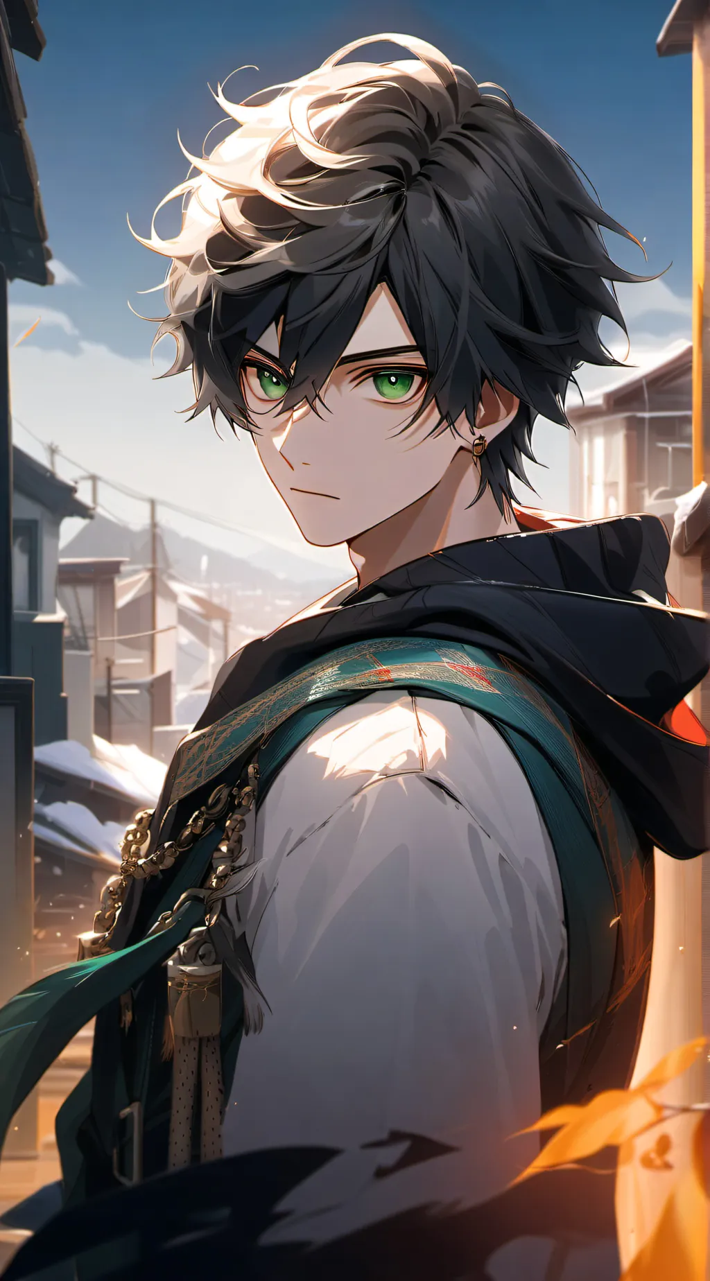 ai character: Daniel  background