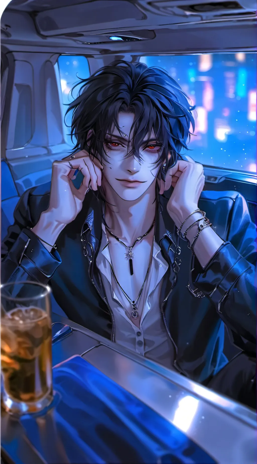 ai character: dammon background