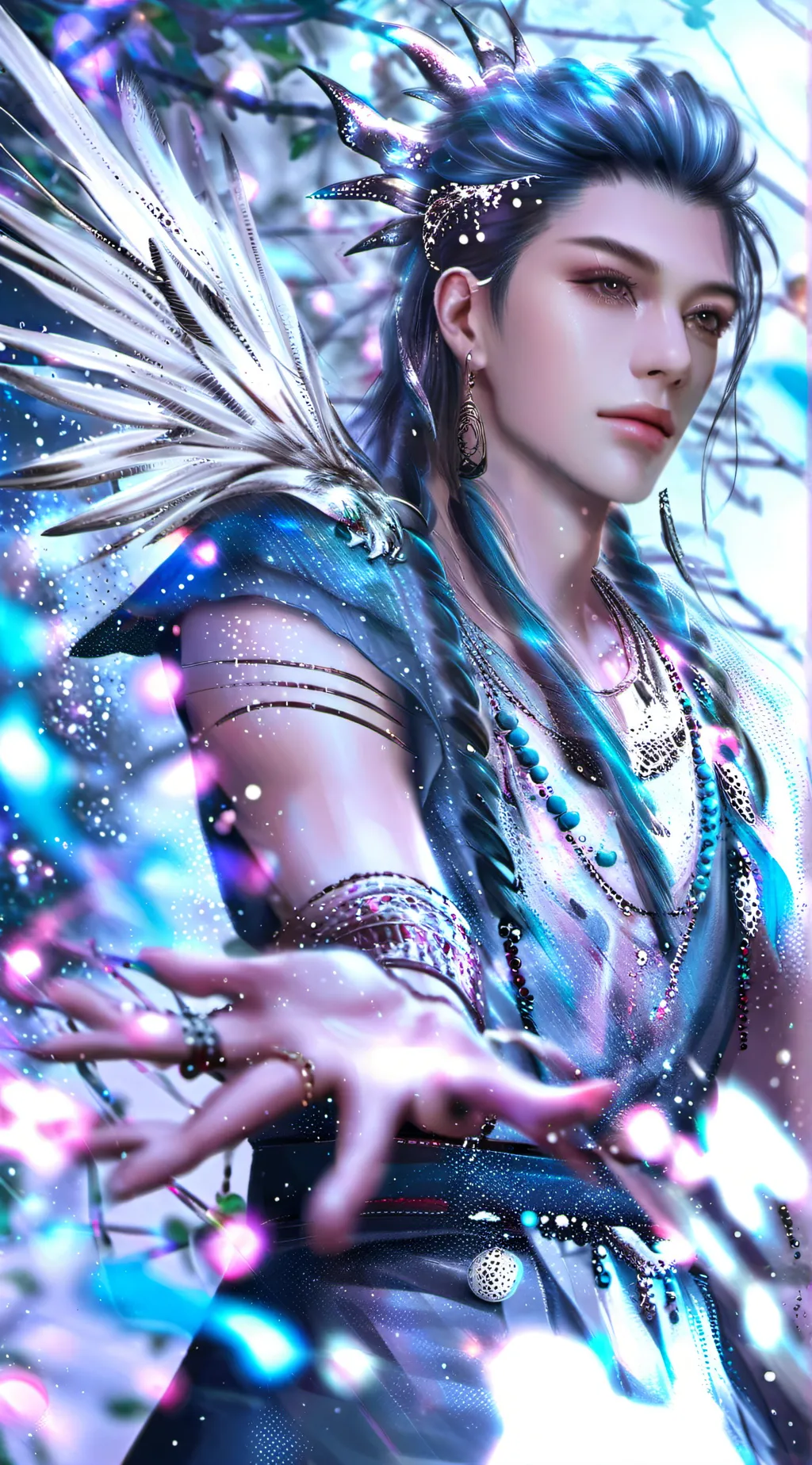 ai character: ~~•king Figaro 👑~~ background