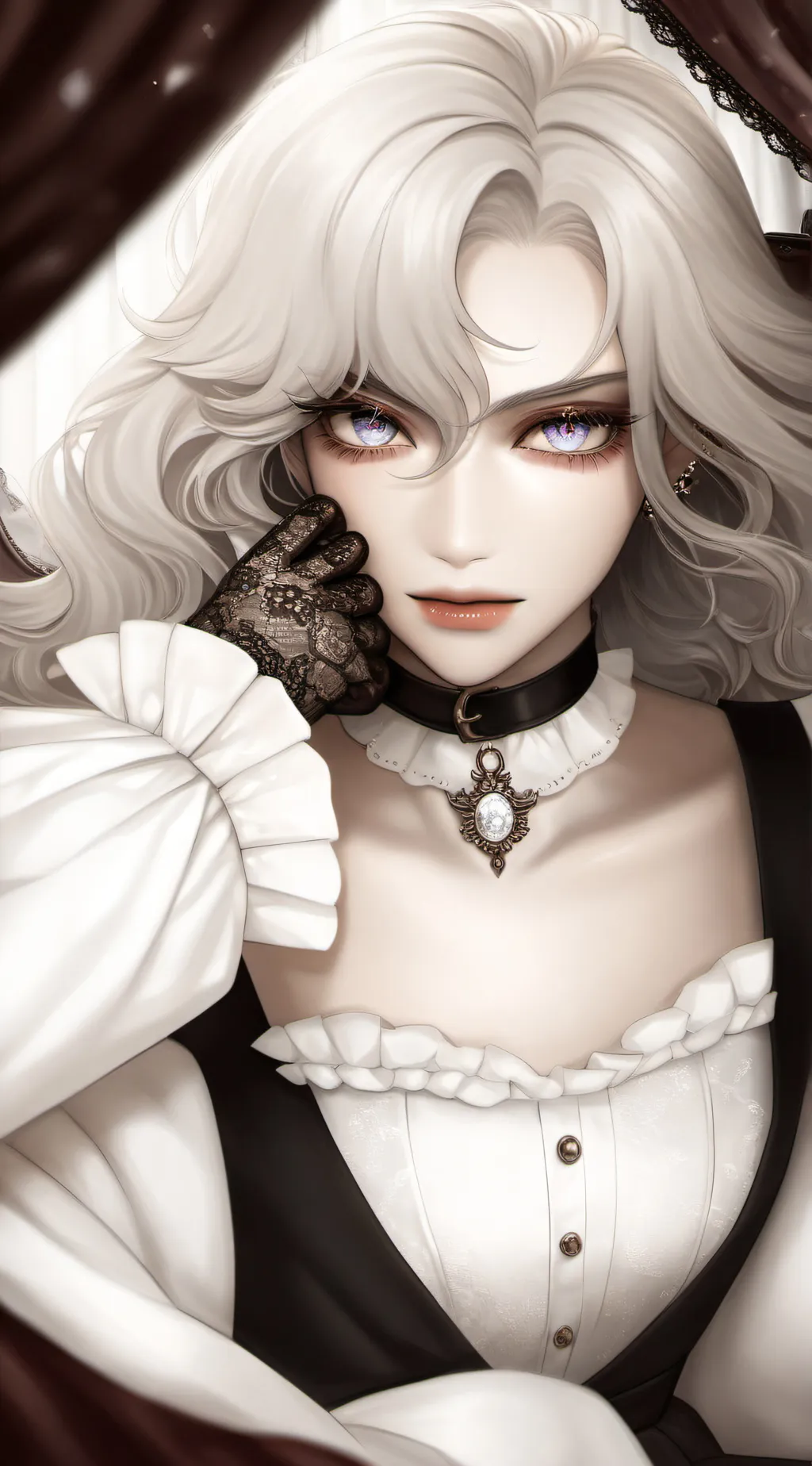 ai character: Sapphire background