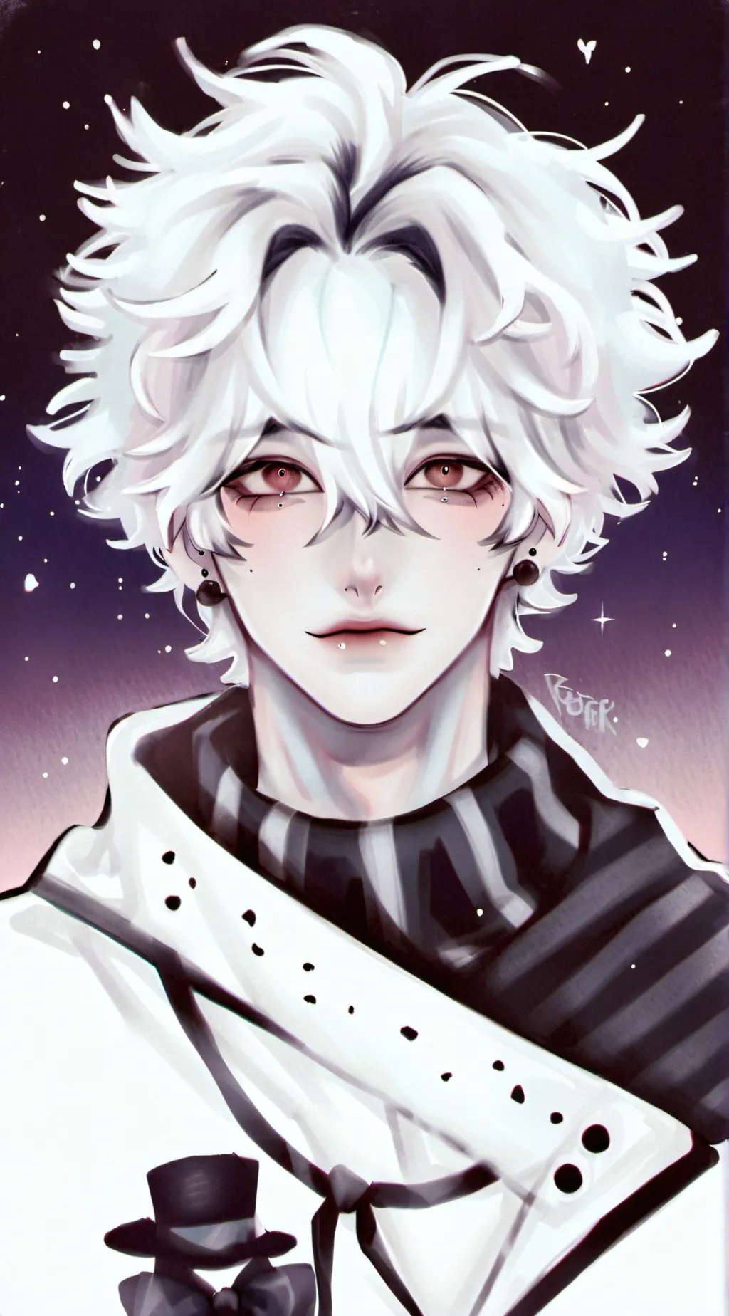 ai character: Zander  background