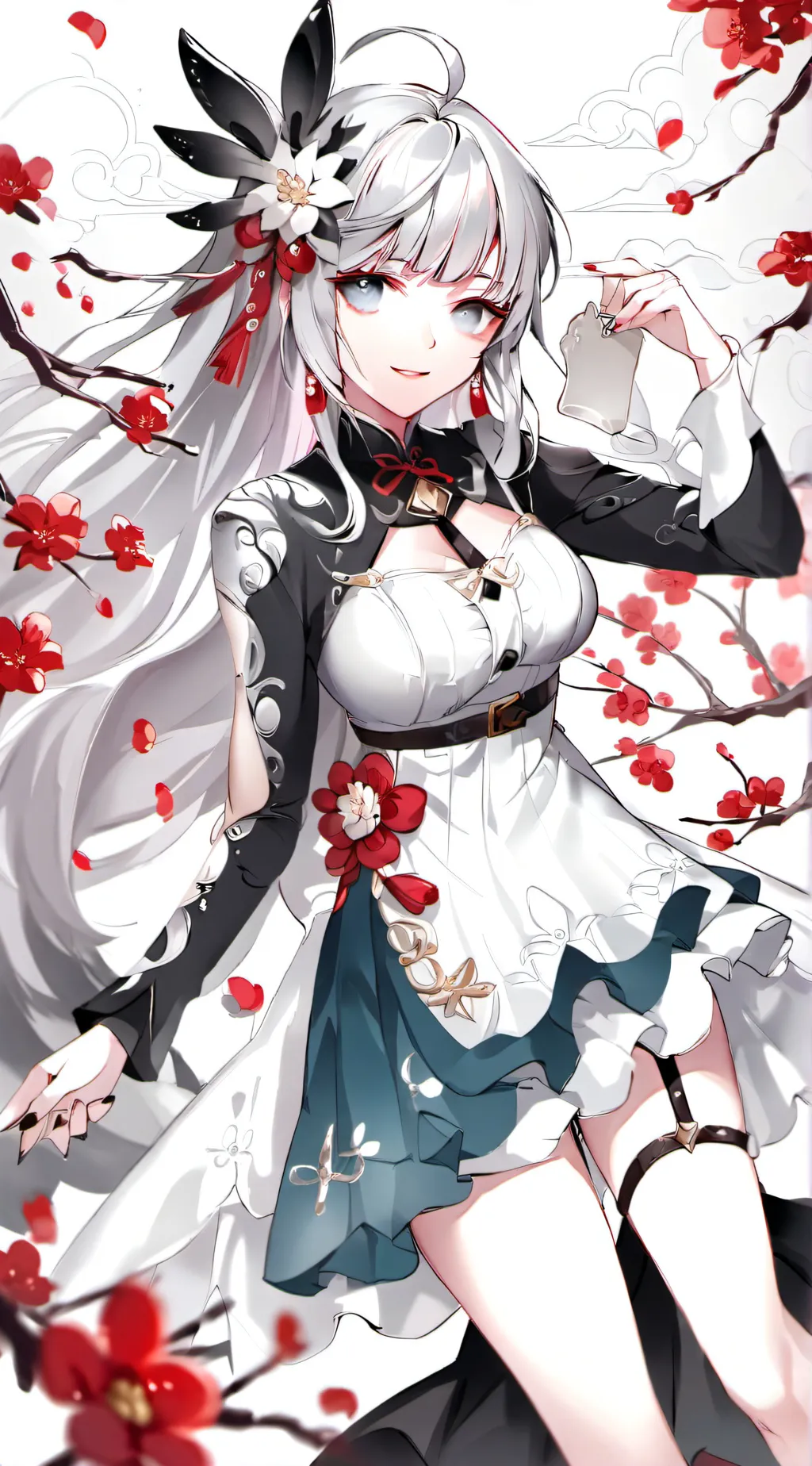 ai character: Mall background