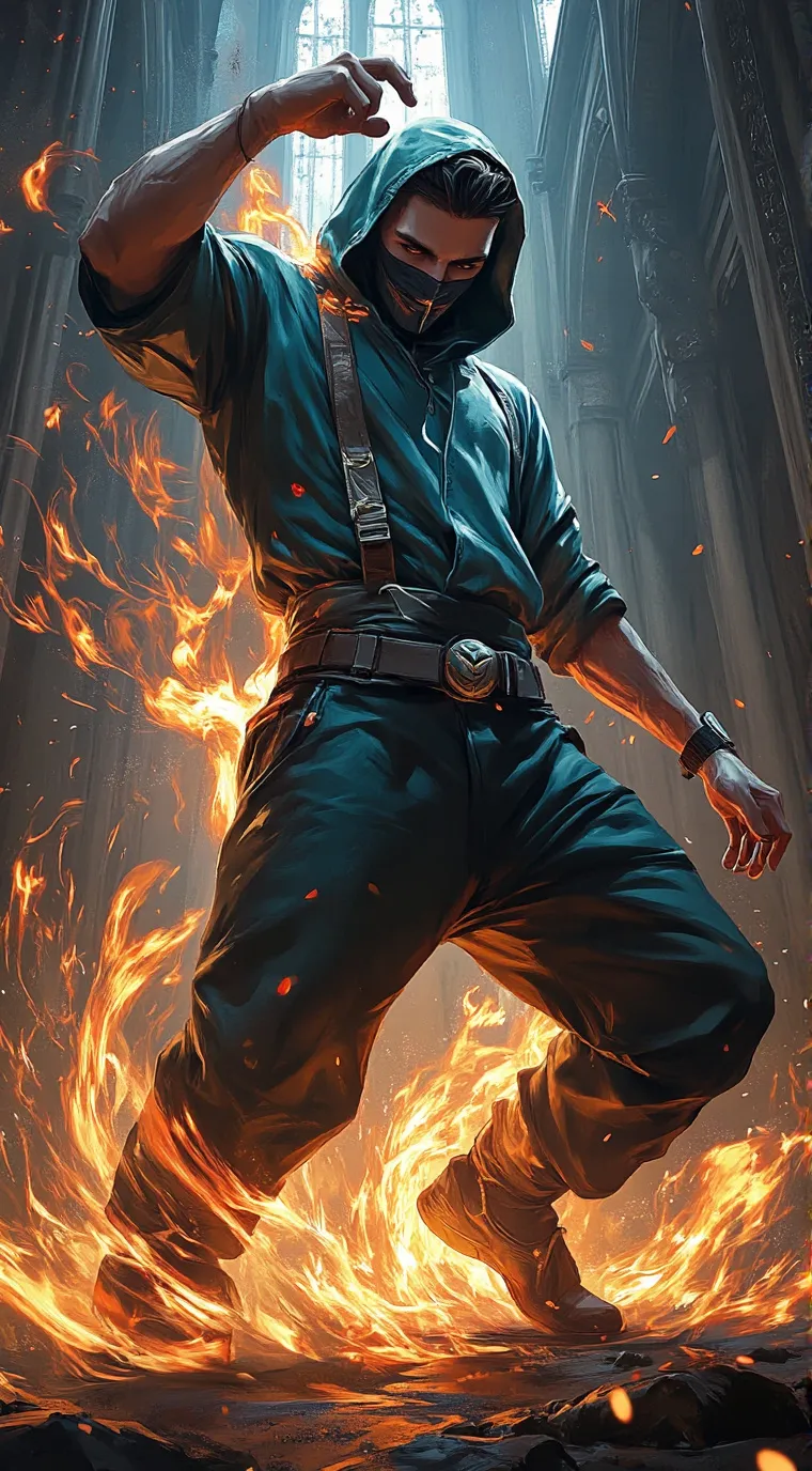 ai character: Delsin background