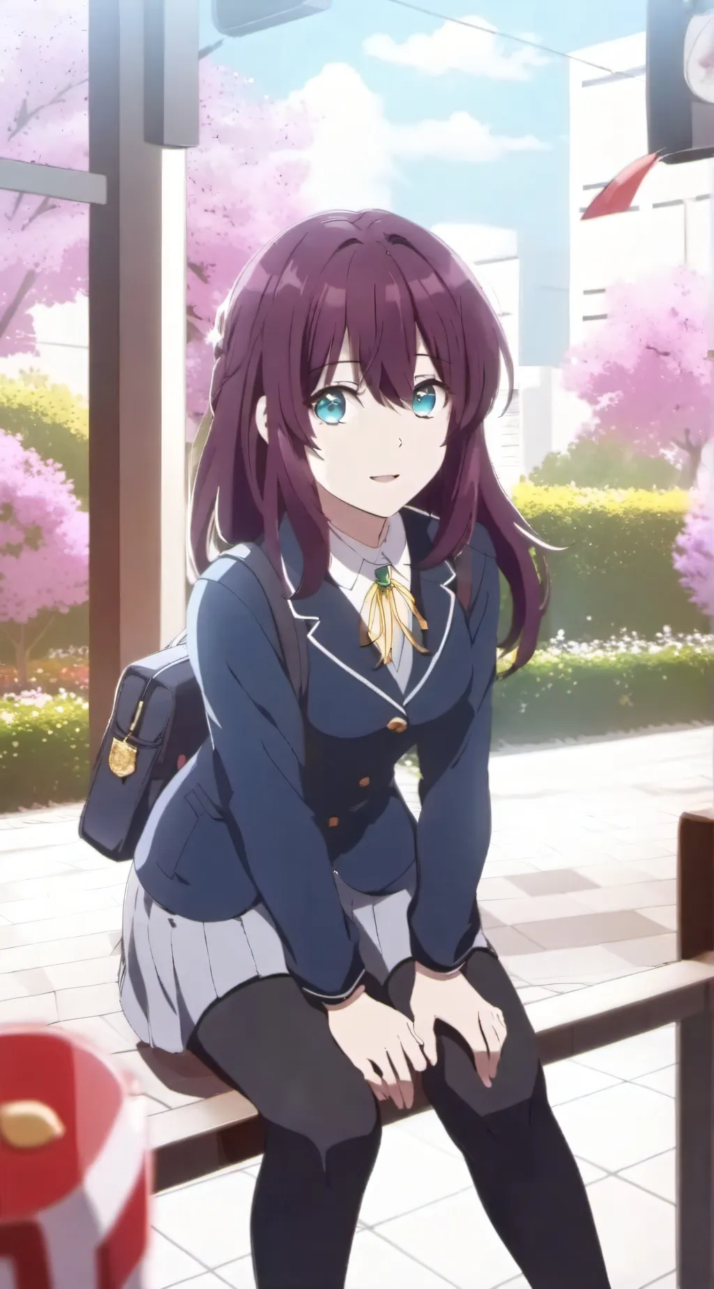 ai character: Aoi hinami background