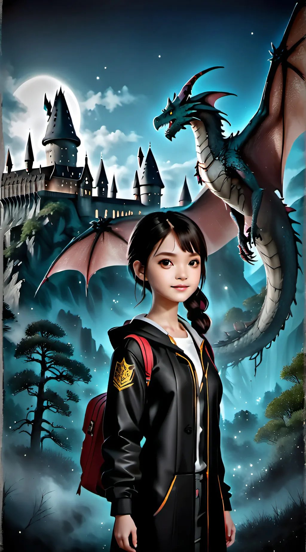 ai character: Hogwarts rp background