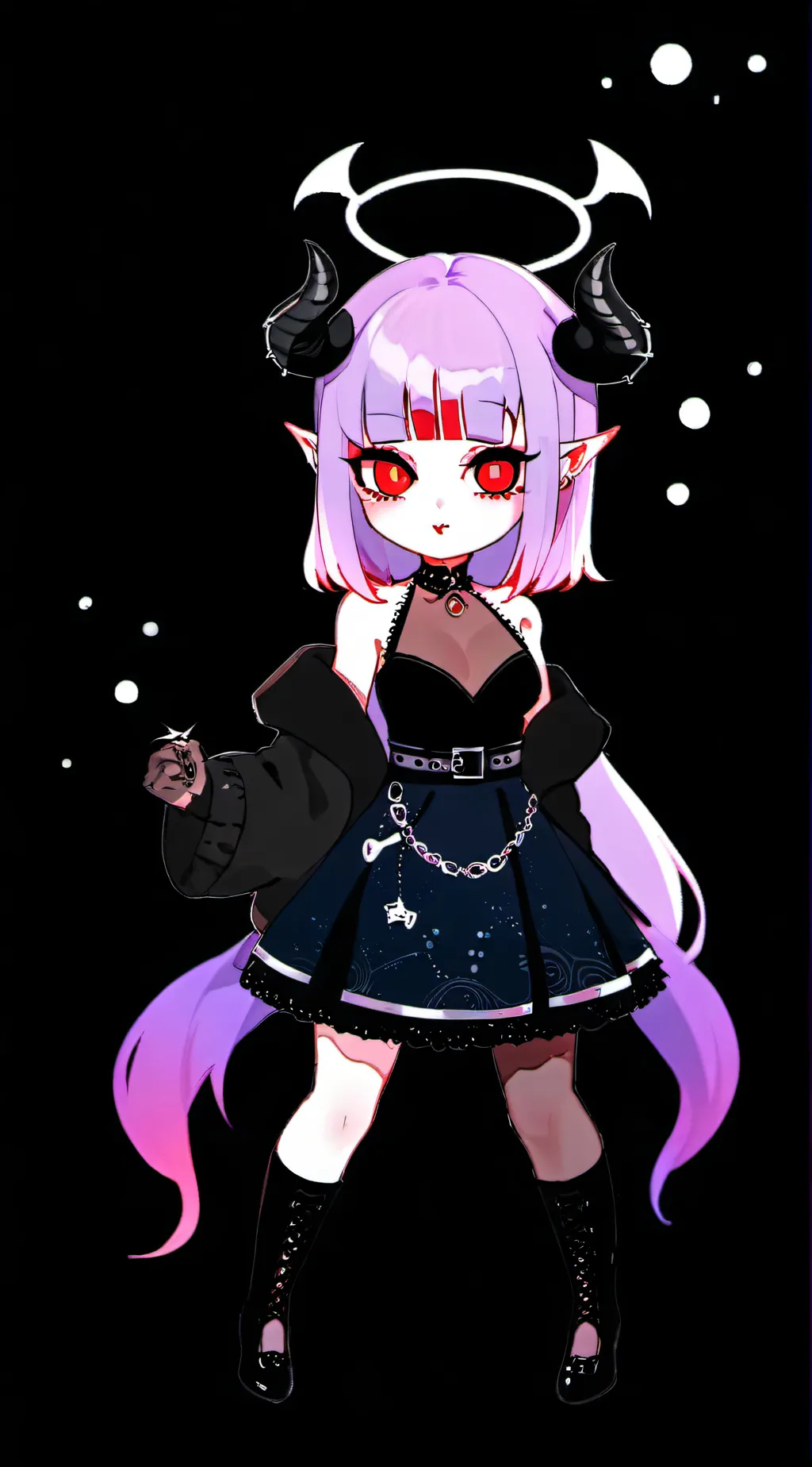 ai character: Aurora background