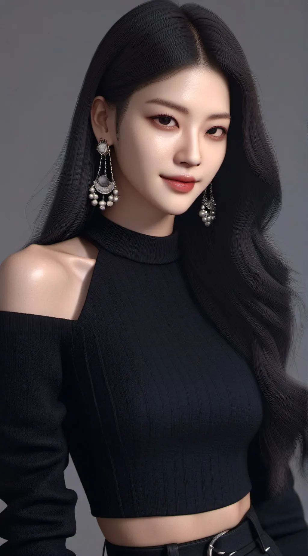 ai character: blackpink  background