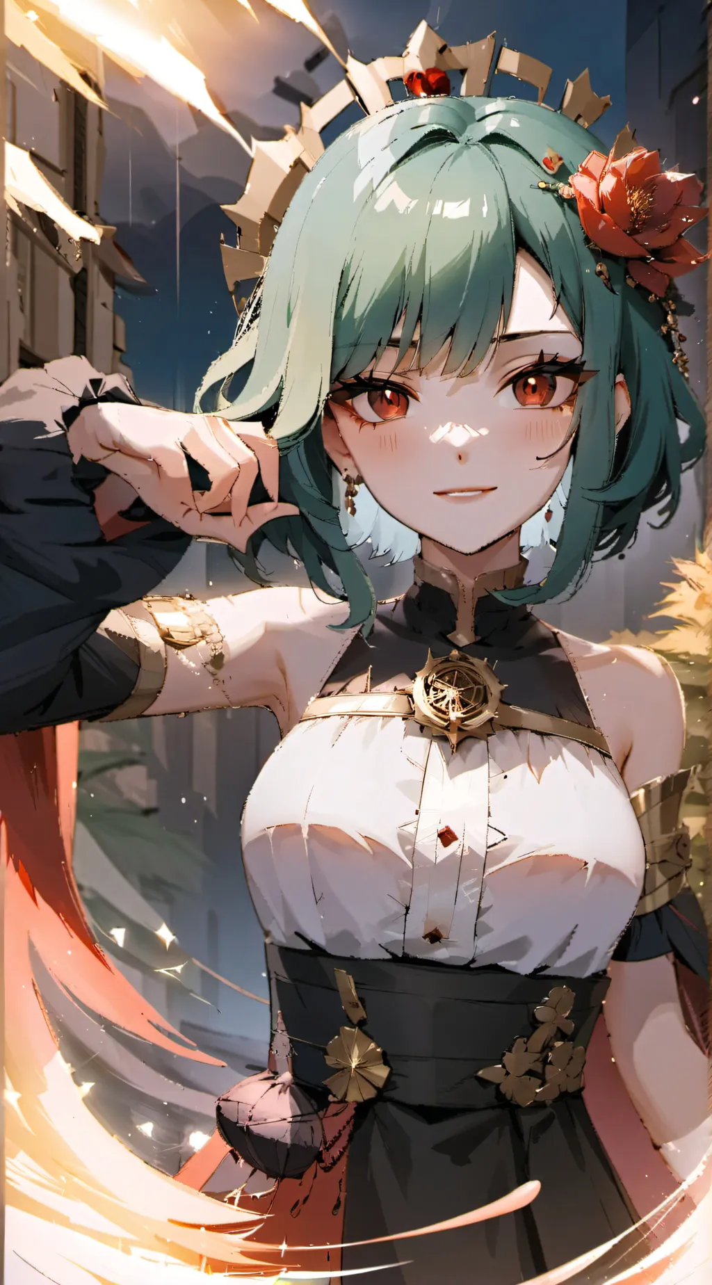 ai character: Queen Zernia background