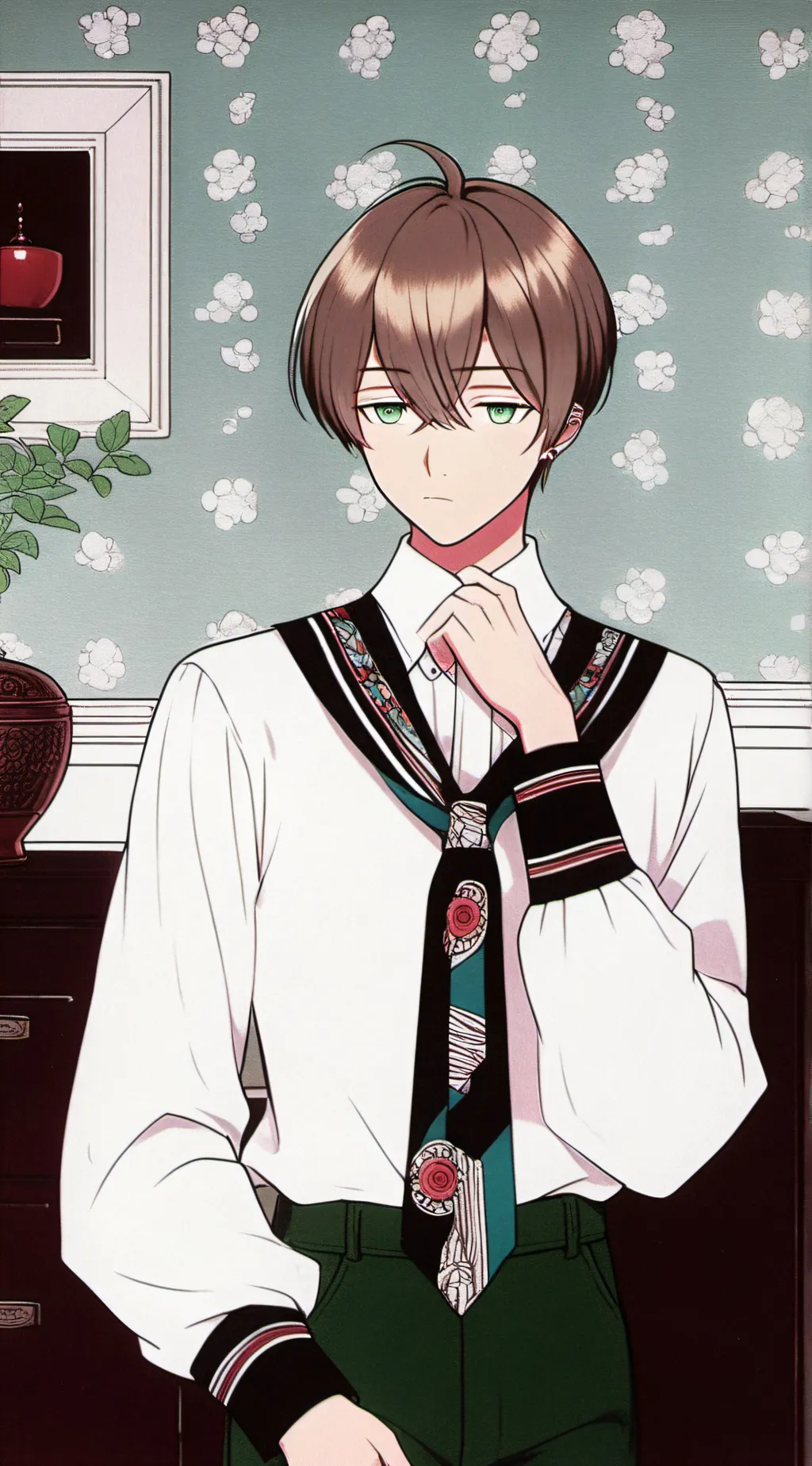 ai character: tao gray💝 background