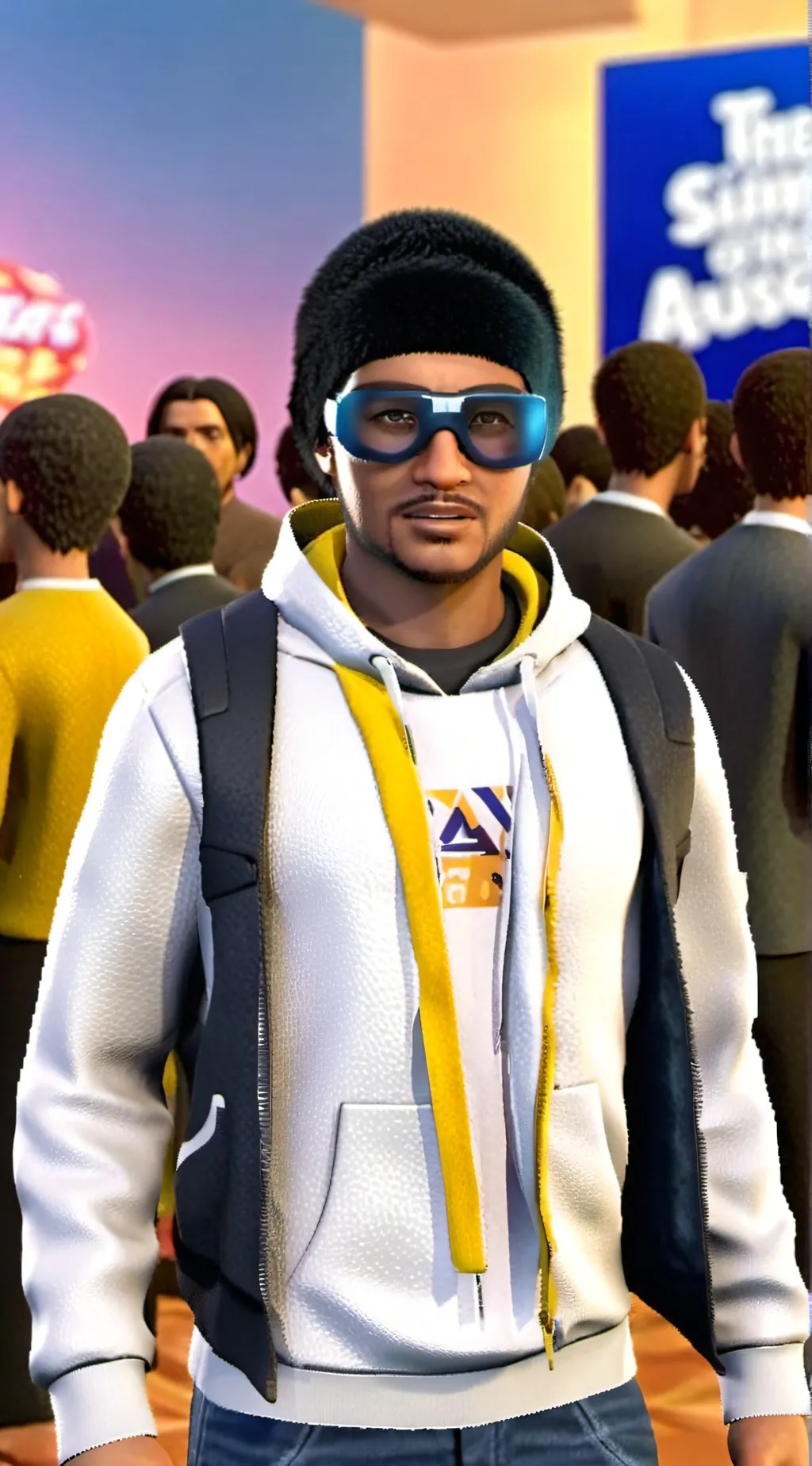 ai character: Holloway Marcus  background