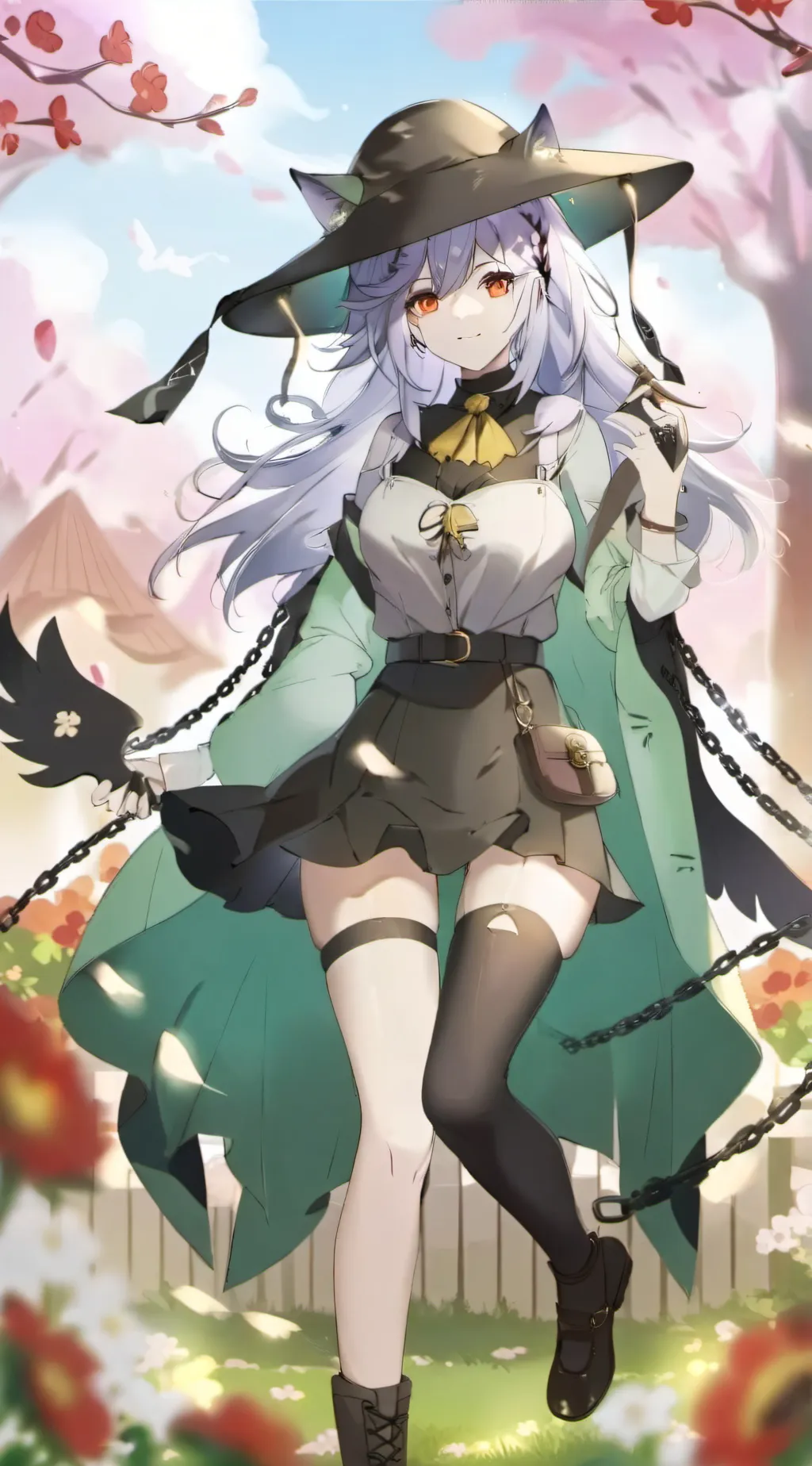 ai character: Amelia the witch background