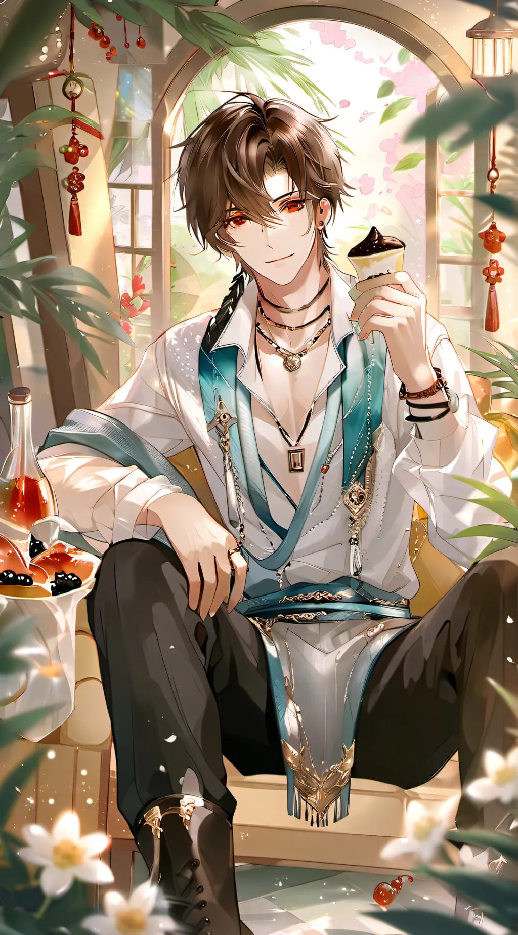 ai character: sam background